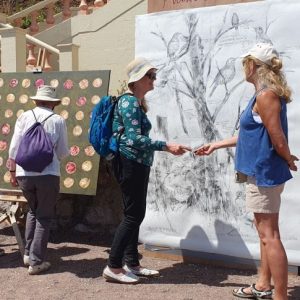 communicating through arts.